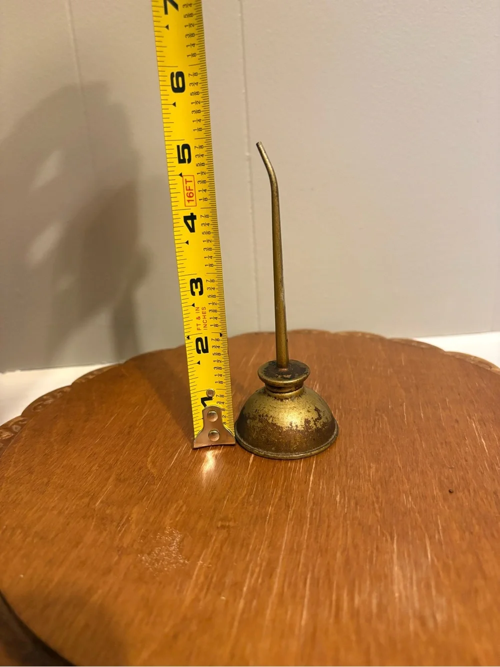 Vintage Mini Oil Can with Spout